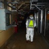福島第一原子力発電所2号機原子炉建屋内1階（5月18日撮影）