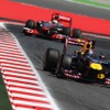 ベッテル（前）vsハミルトン（F1スペインGP）
