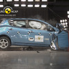 日産 リーフ ユーロNCAPの衝突安全テスト キャプチャ