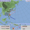 どうなる運動会？　気になる天気と猛烈な台風第2号の進路 平成23年5月27日9時：台風第2号