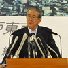 石原慎太郎都知事（27日・都庁）