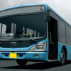 タタ Semi-low Floor RE bus on LPO 1618