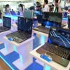 各社が発表したIntel Core搭載機が並ぶ 各社が発表したIntel Core搭載機が並ぶ