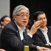 池口修次国土交通副大臣（1日・参議院議員会館）