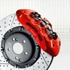 メルセデスベンツ AMGレッドブレーキキャリパー