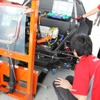 サブフレームを取り外す準備