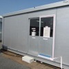 免震重要棟前休憩所外観（5月19日撮影） 