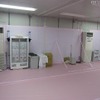 免震重要棟前休憩所設備（5月19日撮影） 