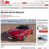 新型『SLC』（仮称）の内容をスクープしたドイツ『AUTO Bild』