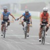 レーシングコースを競技用自転車で走行　7月3日