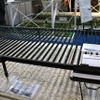 【スマートグリッド展 11】ソーラーパネルは平面から自由な曲面へ、丸棒も登場