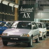 オルネー・スー・ボア工場におけるシトロエンAX生産100万台達成。1990年