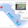 トヨタ自動車DSSSに対応したカーナビを開発。一時停止注意喚起