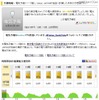 東京電力エリアでは、消費電力の予測「電気予報」も掲載中 東京電力エリアでは、消費電力の予測「電気予報」も掲載中