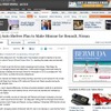バジャージオートの超低価格車開発計画からの離脱を伝える『ザ・ウォール・ストリート・ジャーナル』
