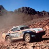 ポルシェ911/959。1986年のパリダカに勝利