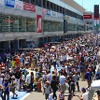 フォーミュラニッポン第3戦が開催された富士スピードウェイは、2万人を超える来場者で賑わった。