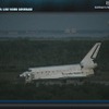 ケネディ宇宙センターに着陸する「アトランティス」