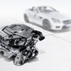 メルセデスベンツSLK55AMG新型に搭載予定の新開発5.5リットルV型8気筒自然吸気エンジン
