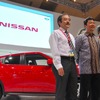 ジャカルタモーターショー11 日産プレスカンファレンスのようす