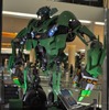 ジャカルタのショッピングモールに展示されているトランスフォーマー