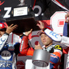 【鈴鹿8耐】写真蔵…上位3チームの走りと表彰台