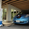 「日産リーフ」住宅用電力供給システム