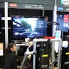 11月3日発売予定の「GT5」を3Dブラビアで楽しめる体験コーナーも設置されている