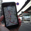 スマホの「いつもNAVI」が自転車帰省に便利だった。