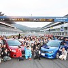 ランサーエボリューションとインプレッサが集まるドライビングレッスン