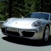 新型ポルシェ911（動画キャプチャー）