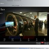 メルセデスベンツのウェブサイトで生中継された、英国トップギアテストトラックにて実施されたタイムトライアル