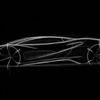 英国エタニティモータースの新型スーパーカーのティーザースケッチ