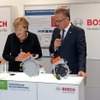メルケル首相とフェーレンバッハ会長（フランクフルトモーターショー11）