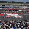 【INDYCAR インディジャパン】F-4EJ改戦闘機の歓迎フライト