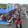 自動車教習所でチャリティ…チアリーディングや大道芸を披露　9月25日