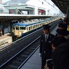 両国駅3番ホームから出発する“新聞輸送列車”の最終日（2010年春）