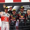 F1シンガポールGP表彰台