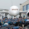 9月26日、米エバレット工場でボーイングからANAへ、787初号機引き渡しの式典。