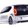 VW GT up!のデザインスケッチ