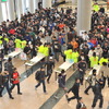 東京モーターサイクルショー初日会場風景