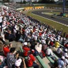 小林可夢偉応援席（F1日本GP予選）