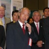 ITSジャパンから挨拶したのは副会長の坂内正夫氏