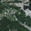 走行軌跡をGoogleアースに表示。ドライブ好きにとってこの機能はほんとうに楽しい。