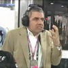 F1インドGPを現地観戦した『Mr.ビーン』こと、俳優のローワン・アトキンソン（動画キャプチャー）