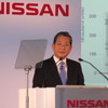 日産志賀COO、営業利益7.5％減でも「評価できる数字」