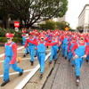 マリオの発売を記念して大量のマリオがショッピングセンターに・・・ マリオの発売を記念して大量のマリオがショッピングセンターに・・・