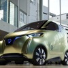 日産 PIVO 3 先行公開…スマートフォンでお出迎え