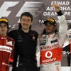 F1アブダビGP表彰台