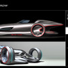 メルセデスベンツの次世代ハリウッドムービー車、シルバーアロー
